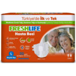 Freshlife Bel Bantlı Hasta Bezi Büyük Boy Large (L) 30’lu - Görsel 2