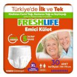Freshlife Emici Külot Hasta Bezi Ekstra Büyük Boy (XL) 30’lu
