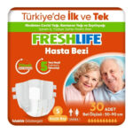 Freshlife Bel Bantlı Hasta Bezi Küçük Boy Small (S) 30’lu