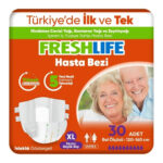 Freshlife Bel Bantlı Hasta Bezi Ekstra Büyük Boy (XL) 30’lu