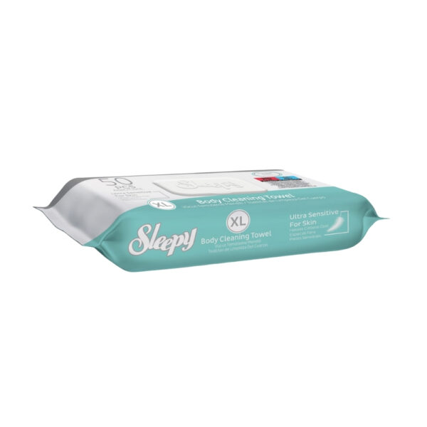 Sleepy Vücut Temizleme Mendili XL 50 Yaprak