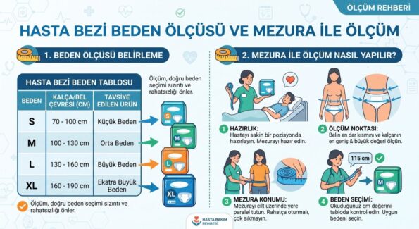 Hasta Bezi Beden Ölçüsü ve Mezura ile Ölçüm