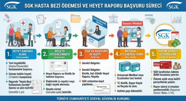 SGK Hasta Bezi Ödemesi ve Heyet Raporu Başvuru Süreci